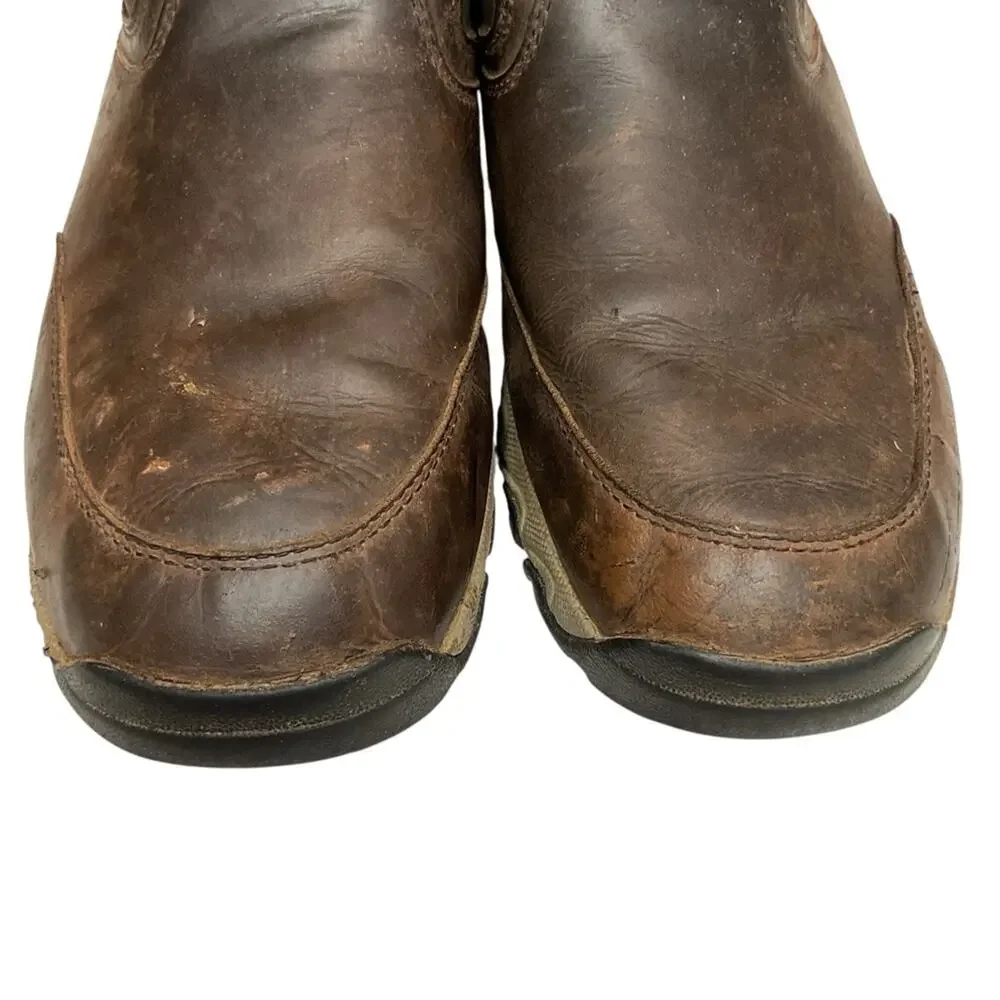 Duluth Trading Company Men's Wild Boar Oiled Leather Boots Sz 13 Medium